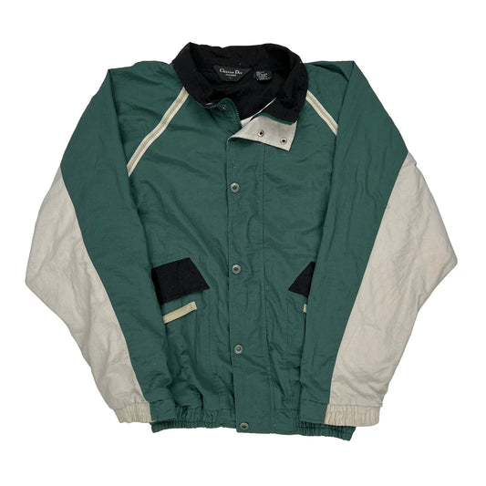 Christian Dior Windbreaker - Large Beige Nylon