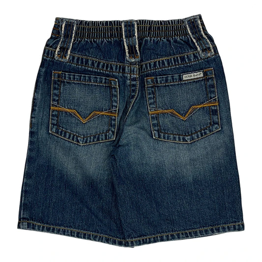 Age 4 Guess Denim Shorts - Small Blue Denim