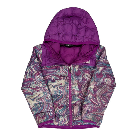Age 4 The North Face Puffer - XS Purple Down