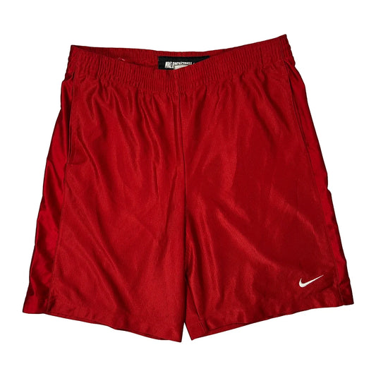 Basketball Nike Sport Shorts - Large Red Polyester