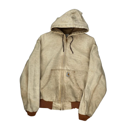 Carhartt Jacket - Large Beige Cotton