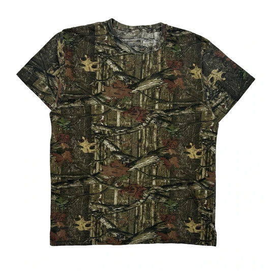 Vintage Unbranded T-Shirt - Medium Camo Cotton