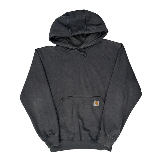 Original Fit Carhartt Hoodie - Small Grey Cotton Blend