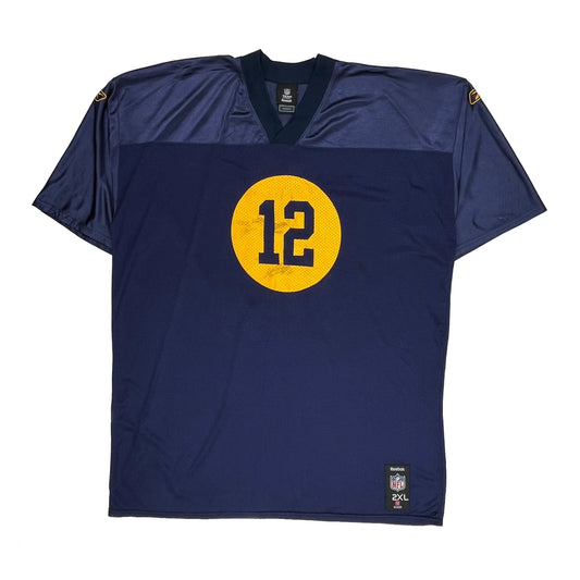 Green Bay Packers Reebok Football Jersey - 2XL Blue Polyester