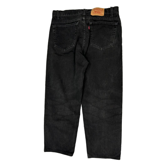 Levis Jeans - 34W 28L Black Denim