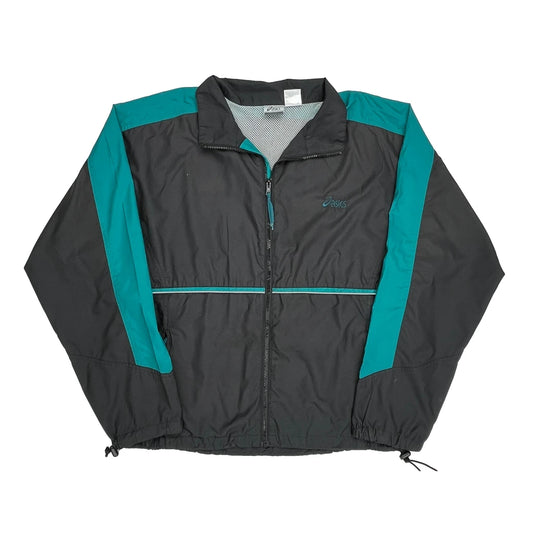 Asics Windbreaker - Large Black Polyester