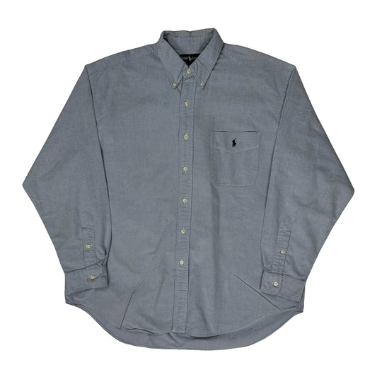 Big Shirt Ralph Lauren Shirt - Large Grey Cotton