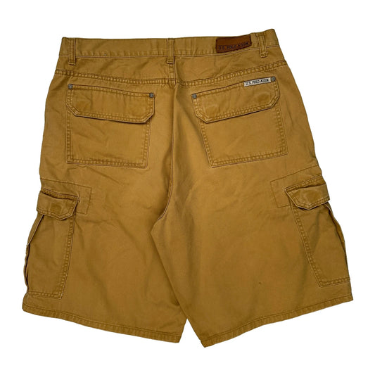 U.S. Polo Assn. Cargo Shorts - 35W 10L Brown Cotton