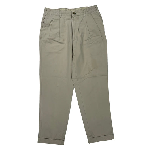 Tommy Hilfiger Trousers - 34W 32L Beige Cotton