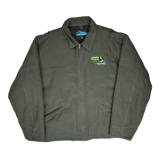 Tri-Mountain Detroit Jacket - XL Khaki Cotton
