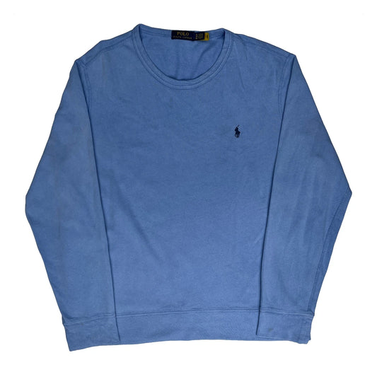 Polo By Ralph Lauren Long Sleeve T-Shirt - XL Blue Cotton