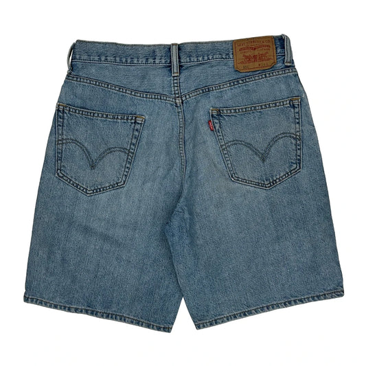 Levis 550 Denim Shorts - 31W 8L Blue Cotton