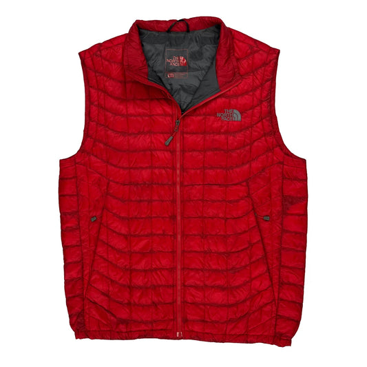 The North Face Gilet - Medium Red Polyester