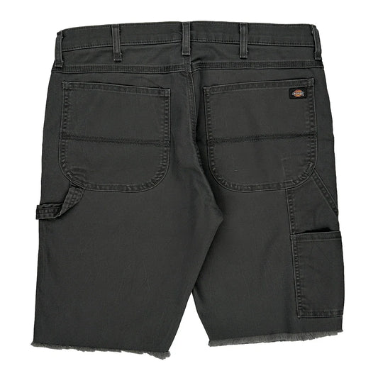 Dickies Cargo Shorts - 36″ Waist Black Cotton Blend
