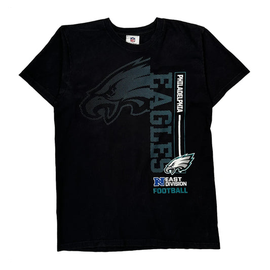 Philadelphia Eagles Nfl T-Shirt - Medium Black Cotton