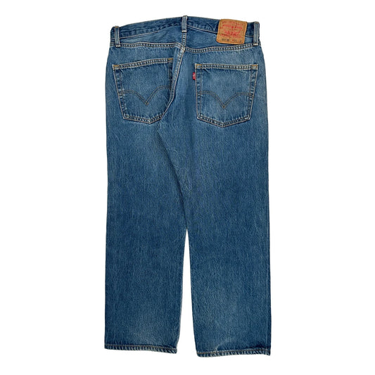 501 Levis Jeans - 34W 30L Blue Cotton
