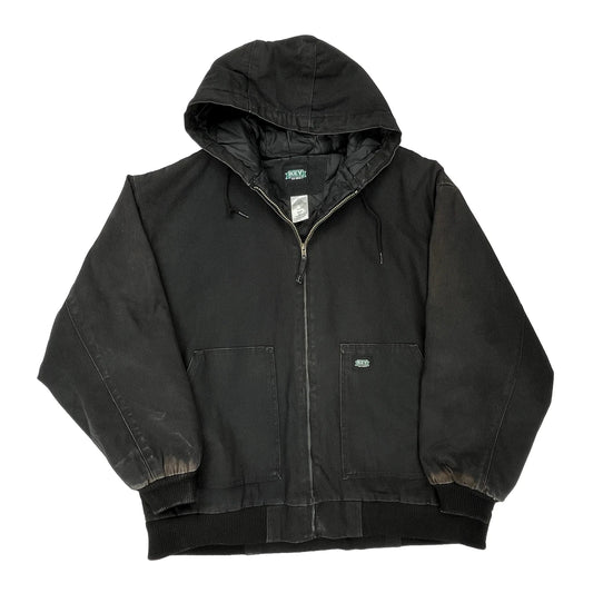 Key Workwear Jacket - 2XL Black Cotton