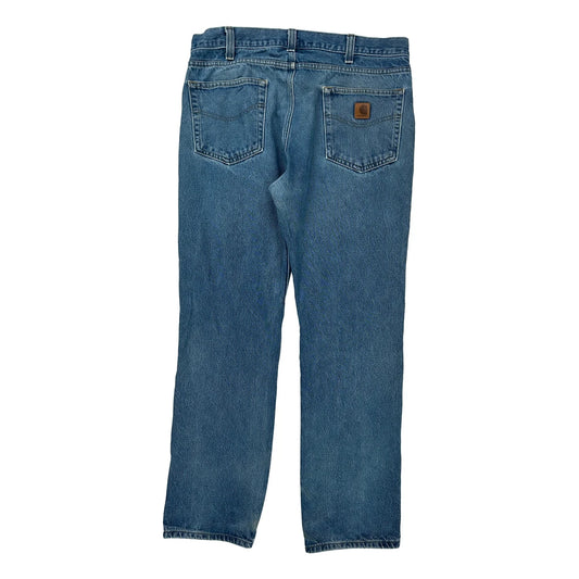 Carhartt Jeans - 35W 32L Blue Cotton