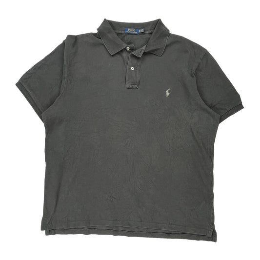 Polo By Ralph Lauren Tall Polo Shirt - XL Grey Cotton