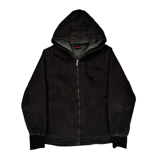 Vintage Wolverine Jacket - Large Black Cotton