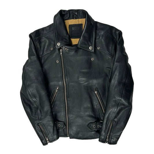 Unbranded Leather Jacket - Large Black Leather