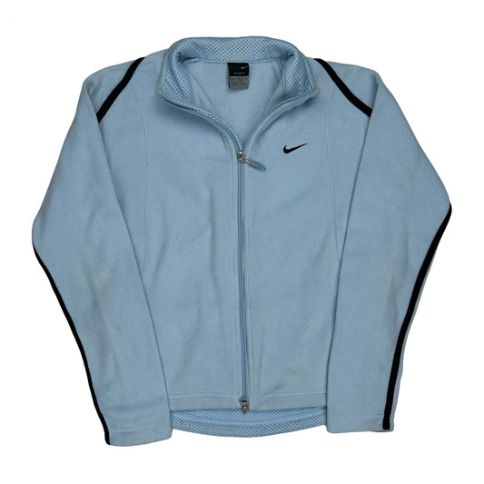 Therma-Fit Nike Fleece Jacket - XS Blue Polyester