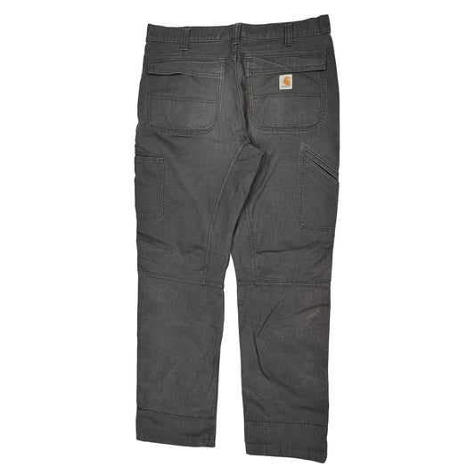 Carhartt Cargo Trousers - 36W 34L Grey Cotton Blend