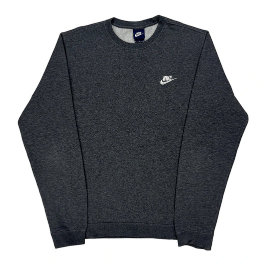 Nike Sweatshirt - Medium Grey Cotton