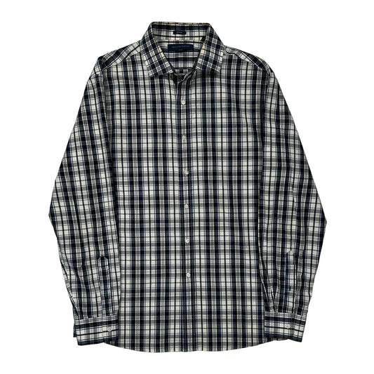 Tommy Hilfiger Checked Shirt - Large Black Cotton