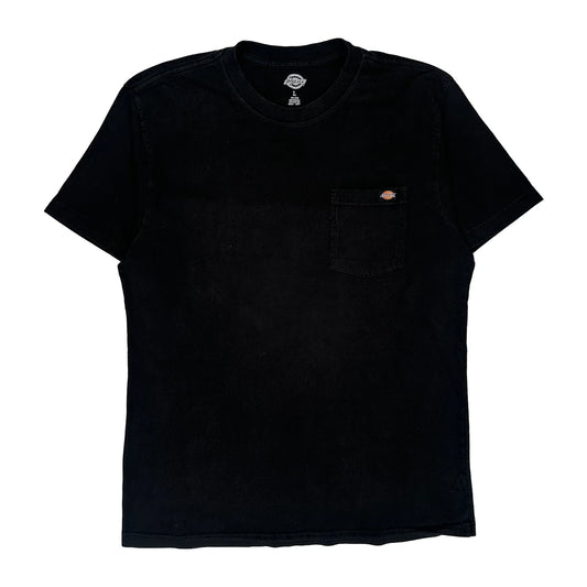 Vintage Dickies T-Shirt - Large Black Cotton