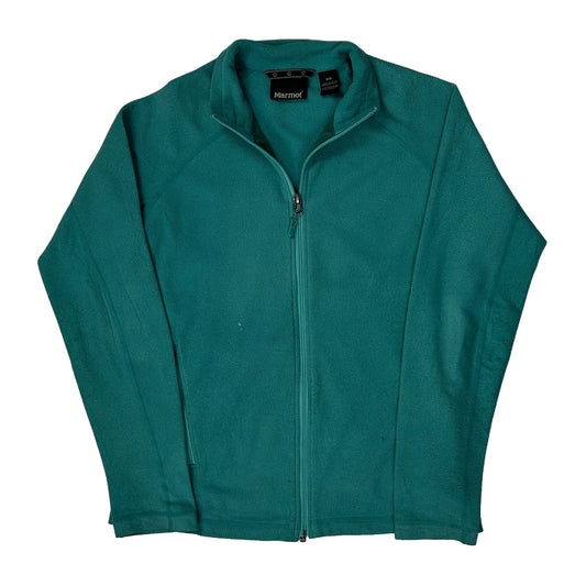 Marmot Hiking Fleece Jacket - Medium Green Polyester