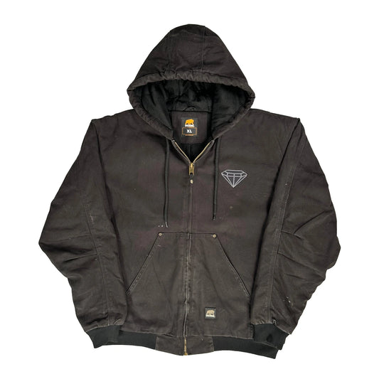 Berne Workwear Jacket - XL Black Cotton Blend