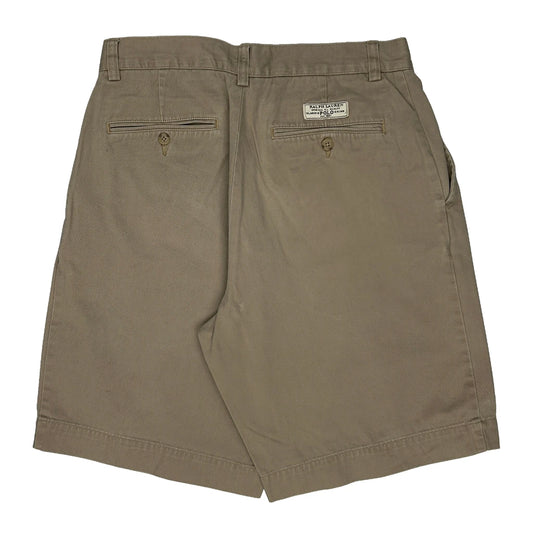 Polo By Ralph Lauren Chino Shorts - 30W 8L Beige Cotton