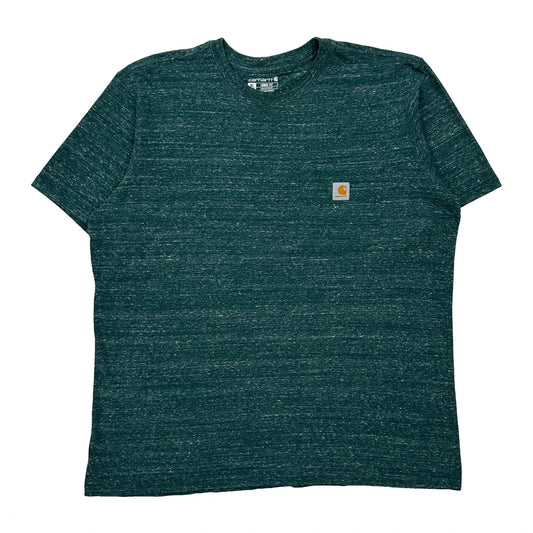 Carhartt T-Shirt - XL Green Cotton
