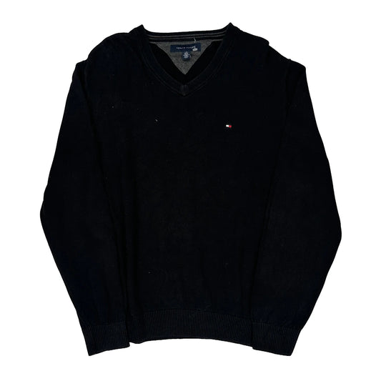 Tommy Hilfiger Jumper - Large Black Cotton