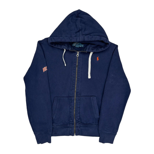 Vintage Polo By Ralph Lauren Hoodie - Large Navy Cotton