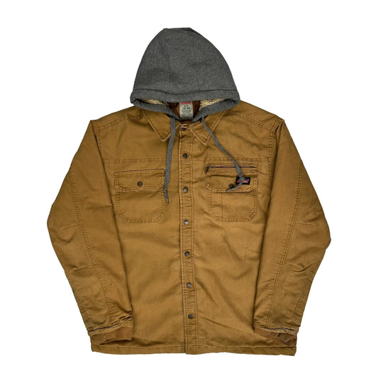 Dickies Jacket - Large Brown Cotton Blend