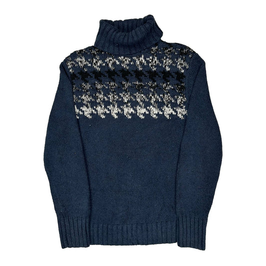 Nautica Rollneck - Medium Navy Knitted