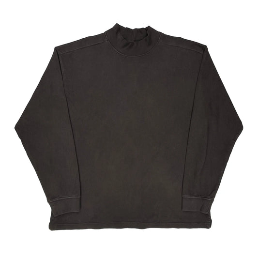 Carhartt Long Sleeve T-Shirt - 2XL Black Cotton