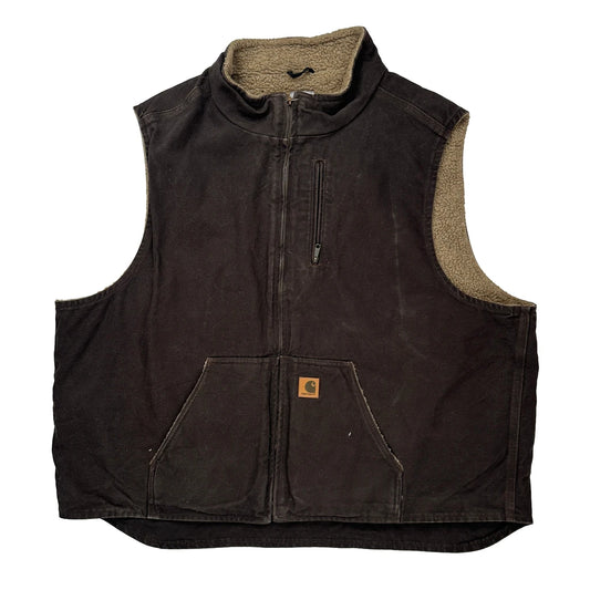 Carhartt Gilet - 4XL Black Cotton