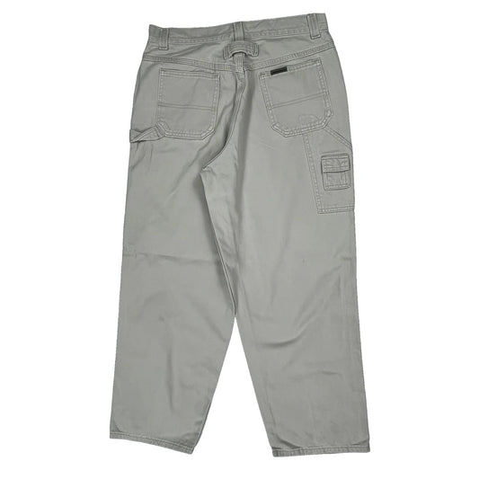 Unbranded Cargo Trousers - 31W 30L Beige Cotton