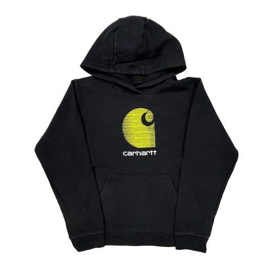 Age 10-12 Carhartt Hoodie - Medium Black Cotton