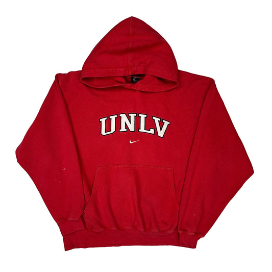 Unlv Nike College Hoodie - XL Red Cotton Blend