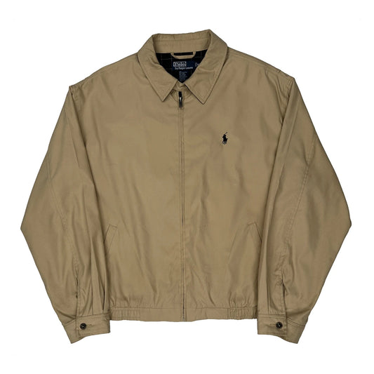 Polo By Ralph Lauren Harrington Jacket - XL Beige Polyester