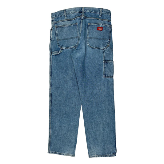 Dickies Carpenter Jeans - 35W 33L Blue Denim