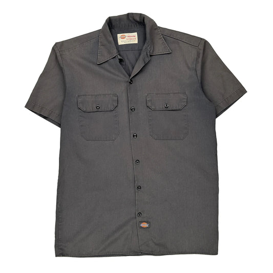 Dickies Short Sleeve Shirt - Medium Grey Polyester Blend