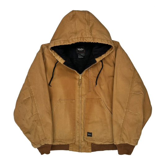 Vintage Walls Jacket - XL Brown Cotton