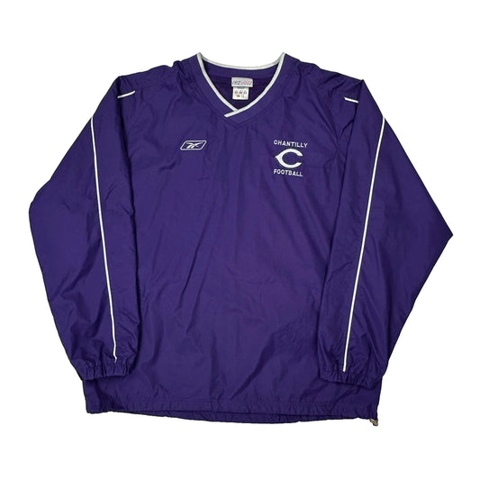Chantilly Football Reebok Football Windbreaker - 2XL Purple Nylon