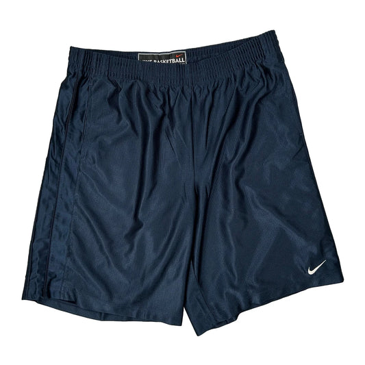 Nike Sport Shorts - 2XL Navy Polyester