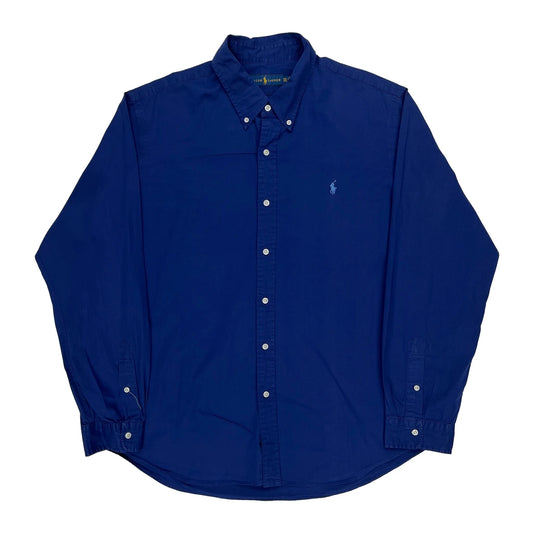 Ralph Lauren Shirt - 2XL Blue Cotton